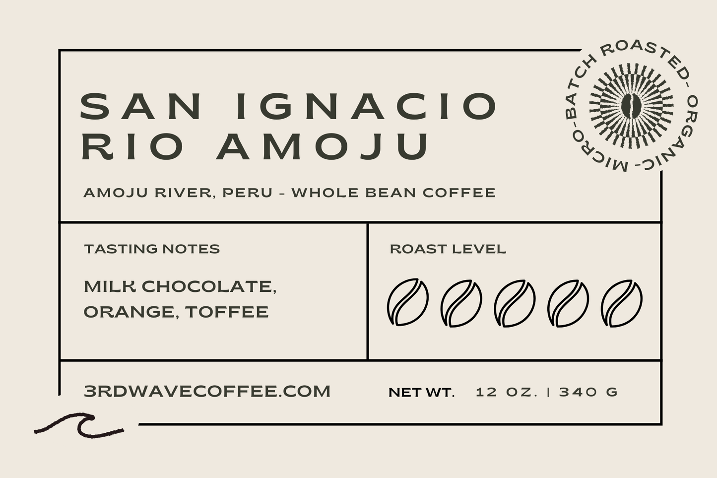 Organic Peru San Ignacio Rio Amoju