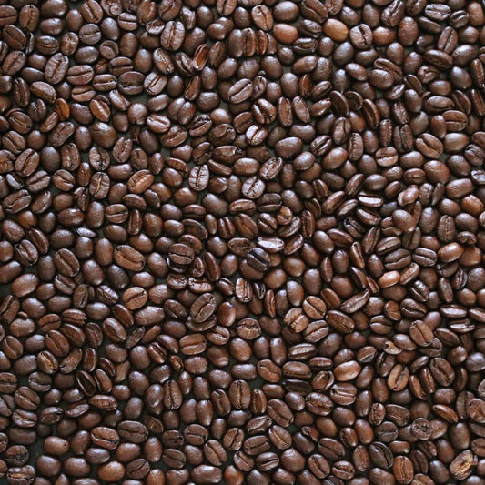 A close-up image of 3rd Wave coffee roaster coffee beans for the velvet wave blend