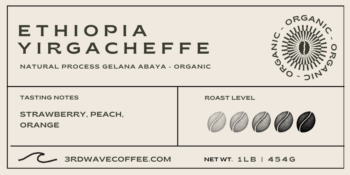 Organic Ethiopia Natural-Yirgacheffe Gelana Abaya G2