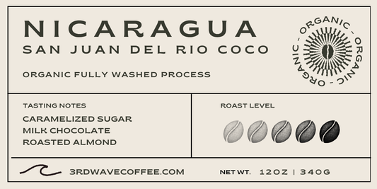 Organic Nicaraguan UCA San Juan del Rio Coco Coffee | Washed Process | 3rd Wave Coffee Roasters